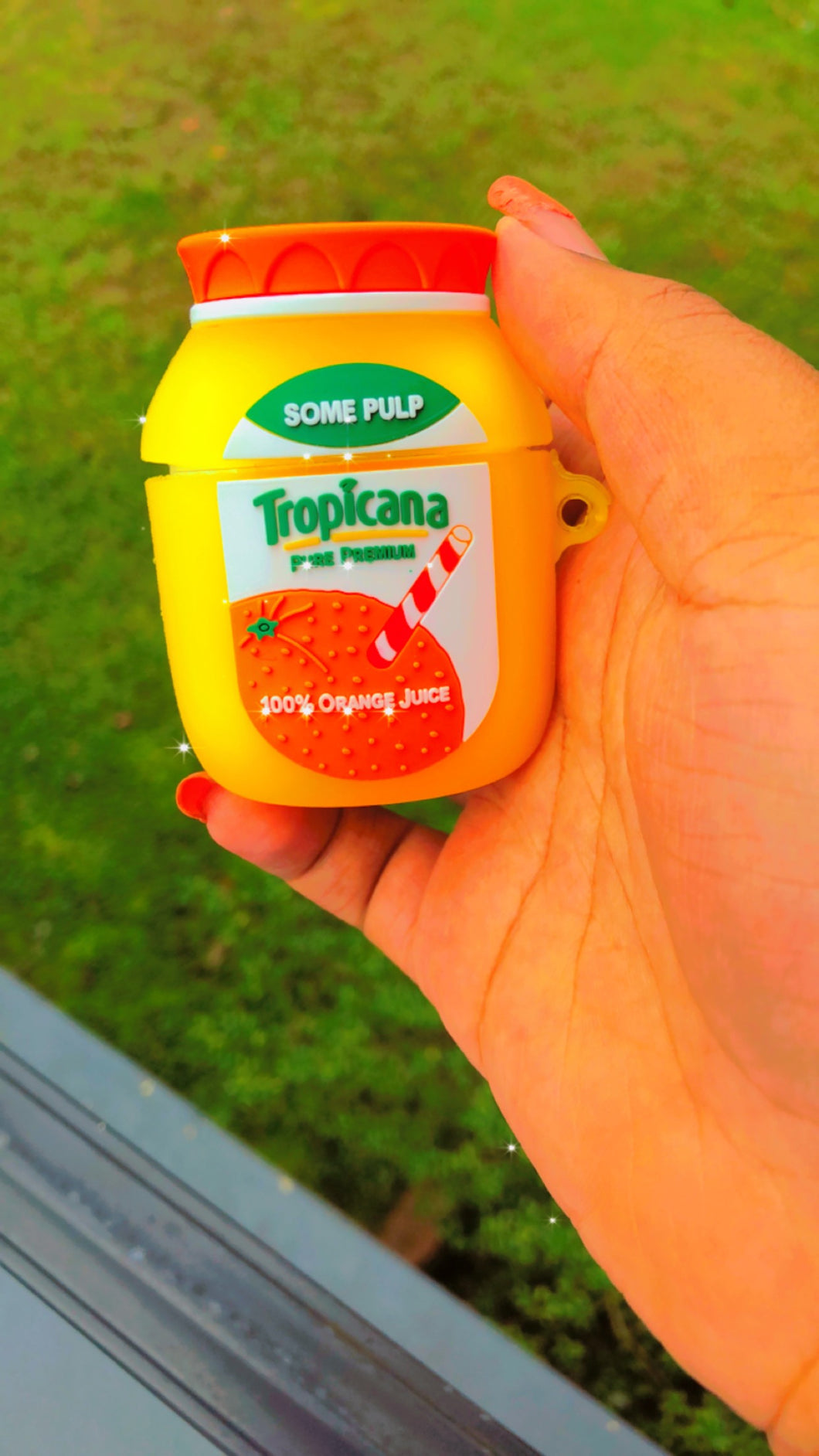 Tropicana Orange Juice AirPods Cases