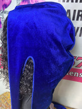 Load image into Gallery viewer, Royal Blue Velvet Durag

